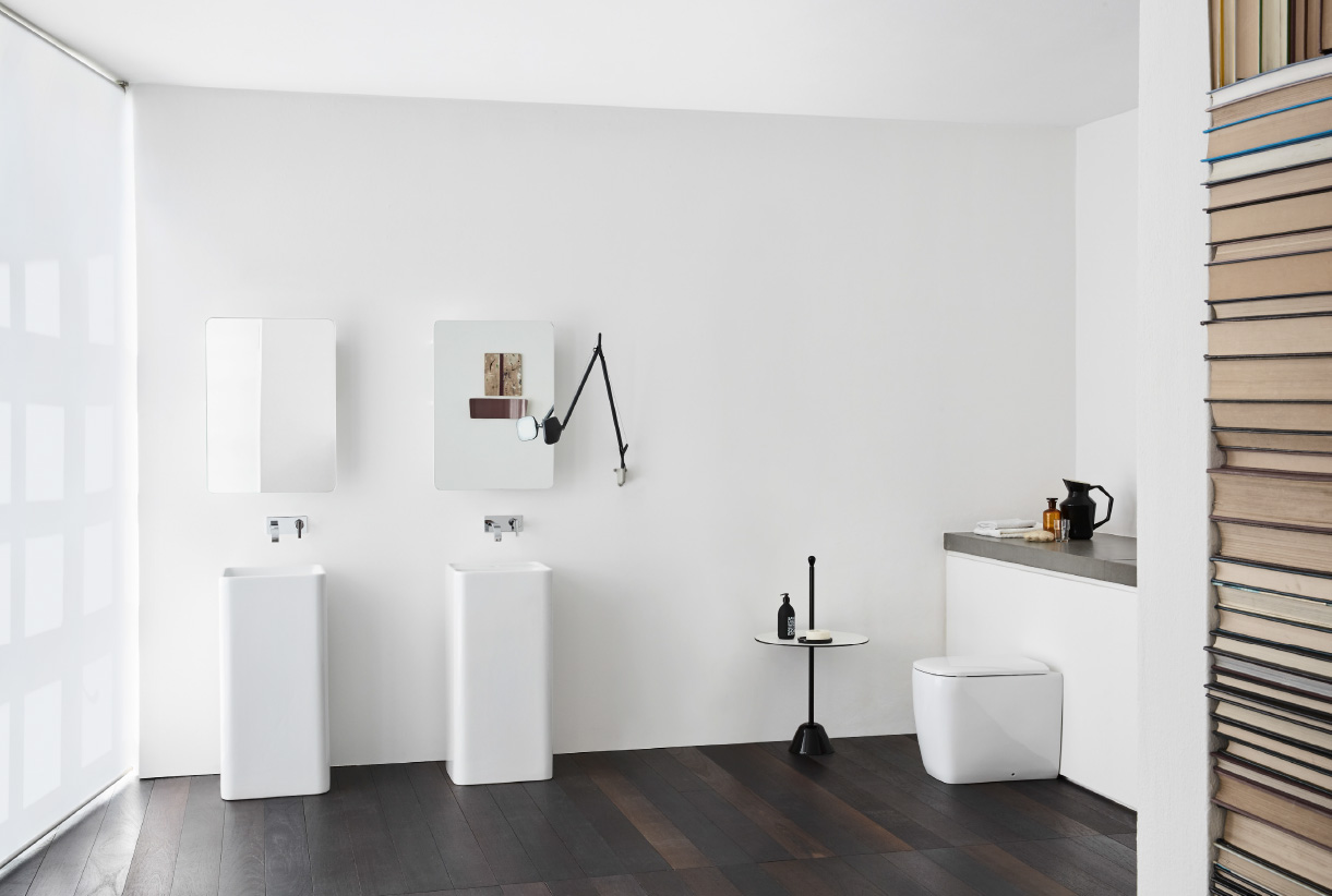 Lavabo Da Appoggio Nic Design Milk Light - CasaOmnia