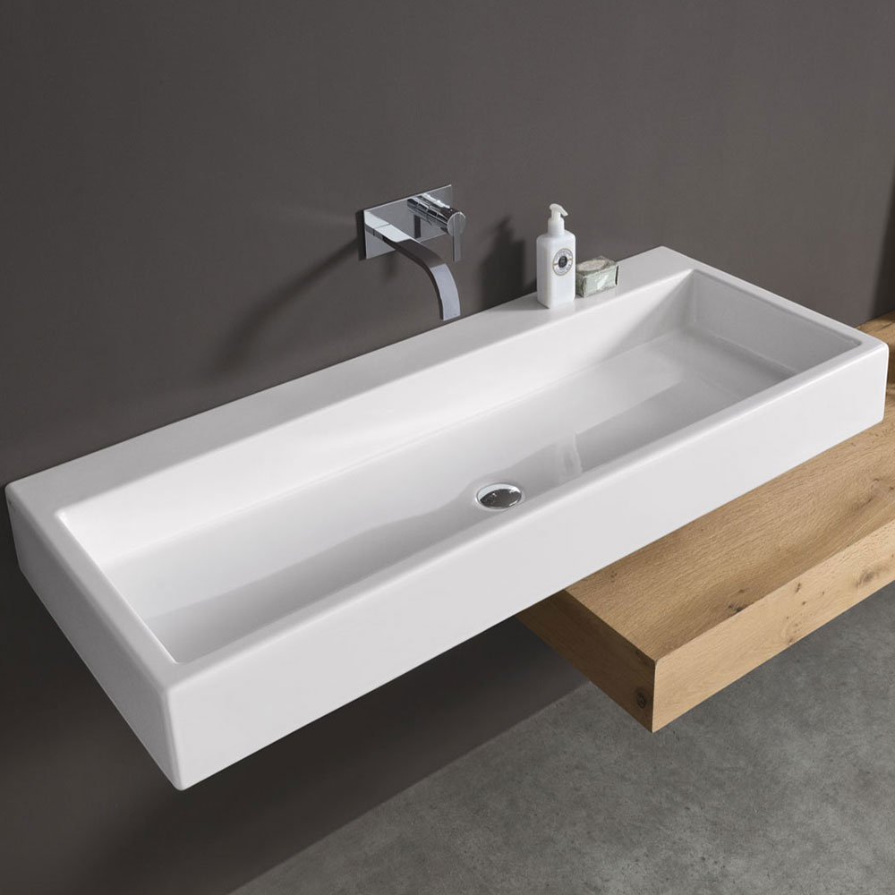 Lavabo bagno con installazione da appoggio Bold Aet