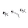 bellosta life chrome mitigeur de lavabo mural 155