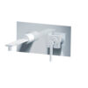 lavabo mural bec 190 chrome vogue light bellosta