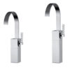 bellosta f-vogue bijoux Aufsatz-Waschtischbatterie mm. 80 - mm. 160