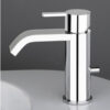 miscelatore per lavabo con salterello bellosta m-due cromo