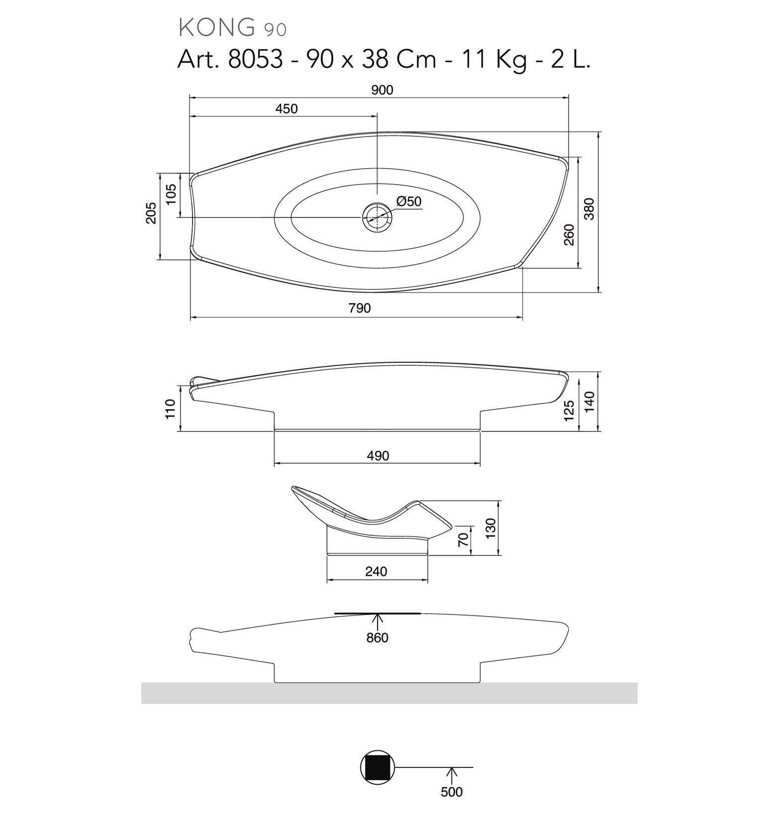 lavabo_da_appoggio_Kong_90_scarabeo_scheda_tecnica