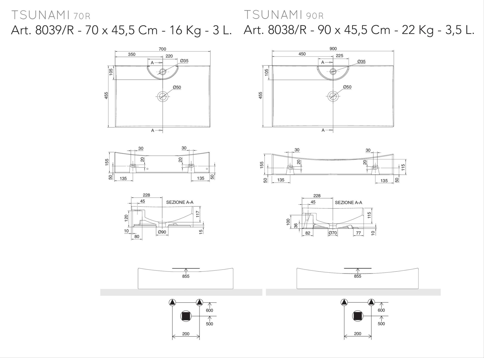 technisches_blatt_aufsatz_waschtisch_oder_wandmontiert_tsunami_70r_90r_scarabeo