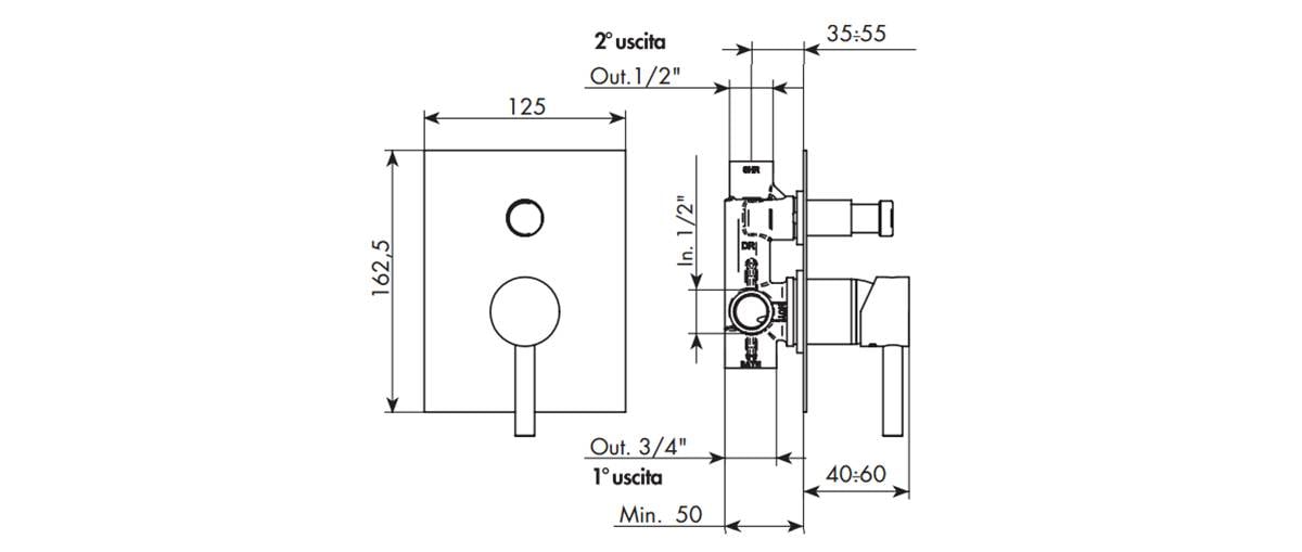 scheda_tecnica_miscelatore_incasso_con_pulsante_2_out_piastra_rettangolare