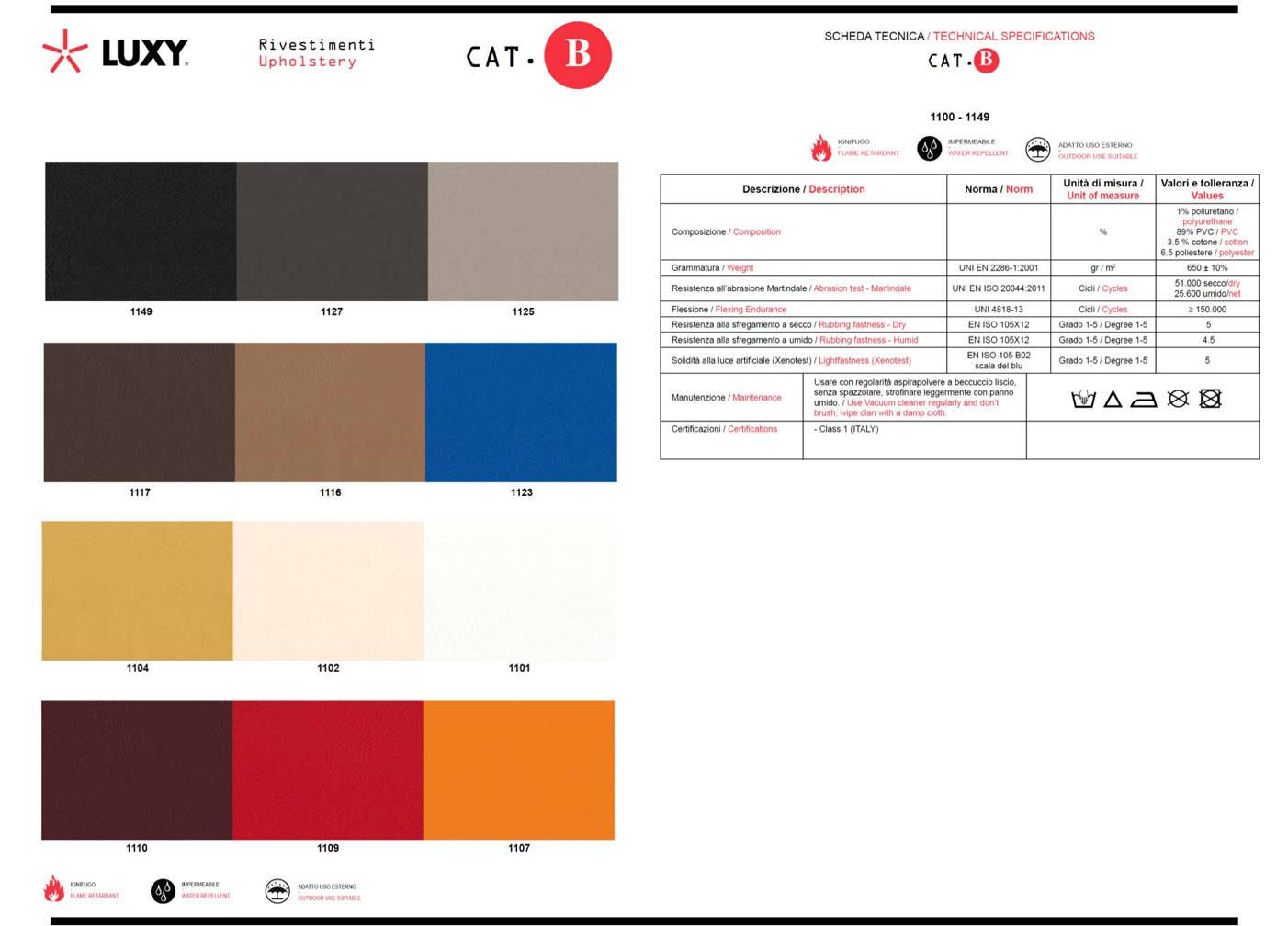 Table-couleur b-Luxy-éco-cuir officeomnia