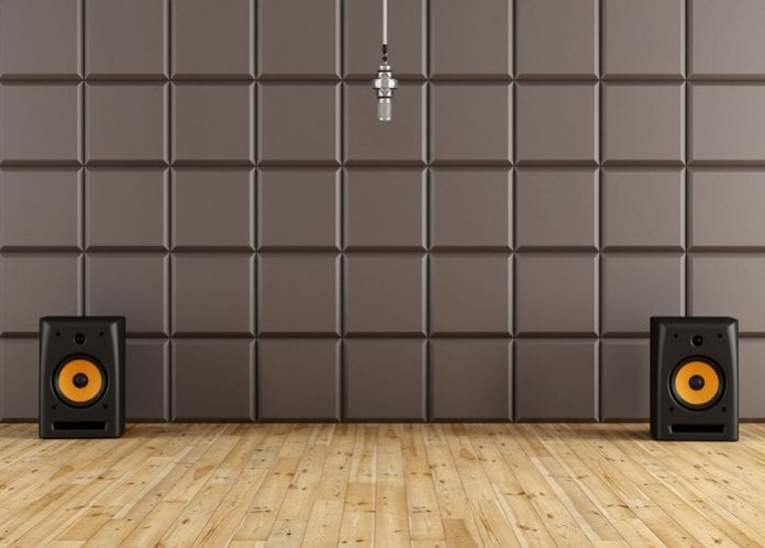 schallabsorbierende Platten