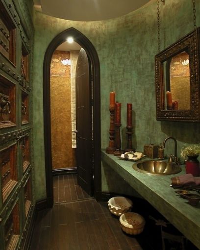 arredamento bagno stile marocchino