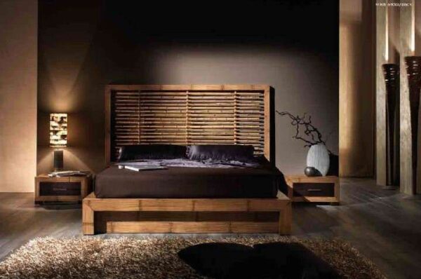 meubler la chambre à coucher dans un style ethnique