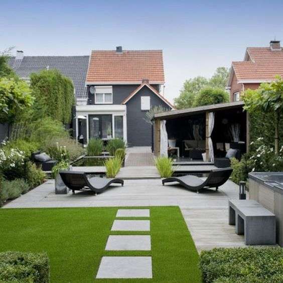 modern minimalist garden furniture