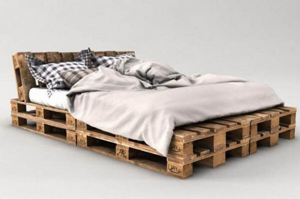Paletten-bett