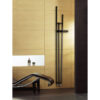 heated towel rail bathroom colored brem lame slim
