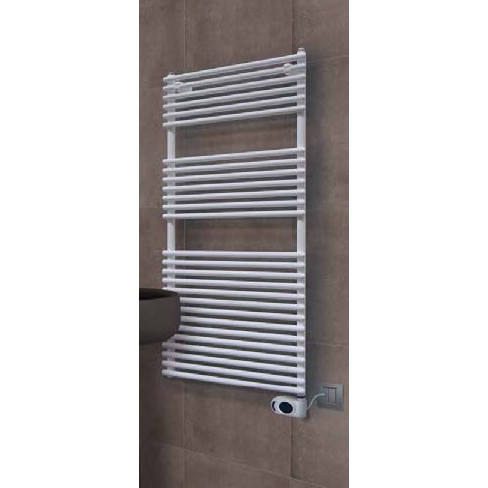 electric heated towel rail white colored plus 20 brem