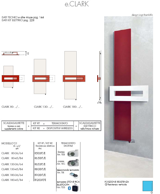 Clark best sale towel rail