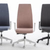 sedia da ufficio biacca colorata regolabile smart office luxy