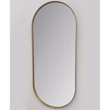 badezimmer spiegel bunter Rahmen vanità e casa perseo oval