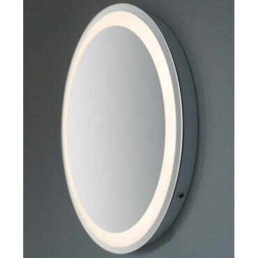 round mirror illuminated led vanità e casa pluto round