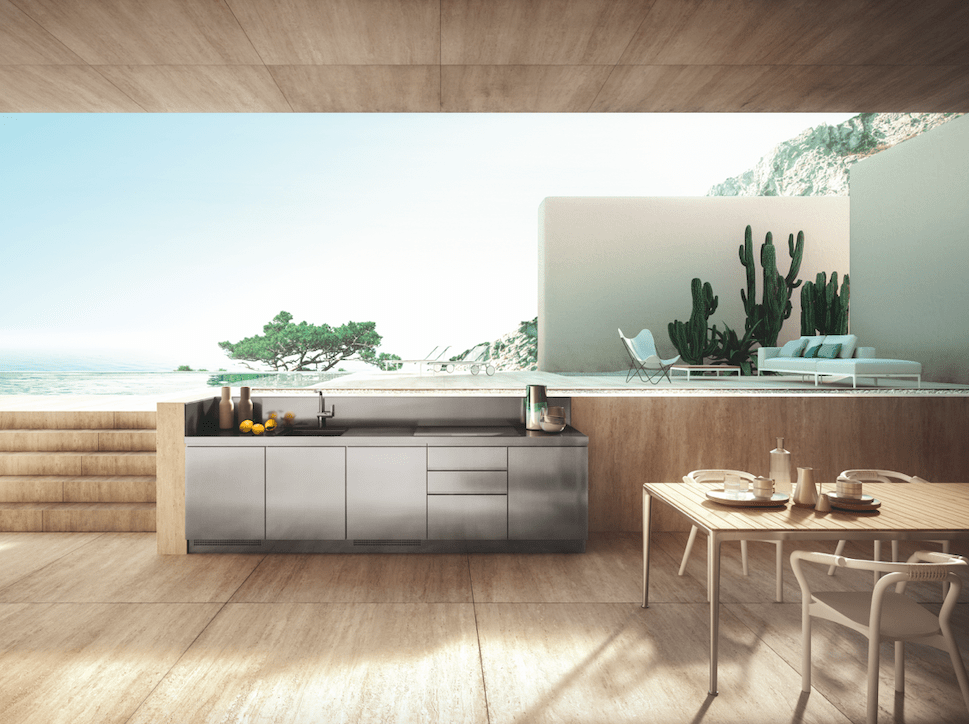 kitchen-living room