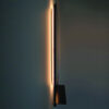 specchio da bagno mensola integrata illuminato led dettaglio pollux vanità & casa