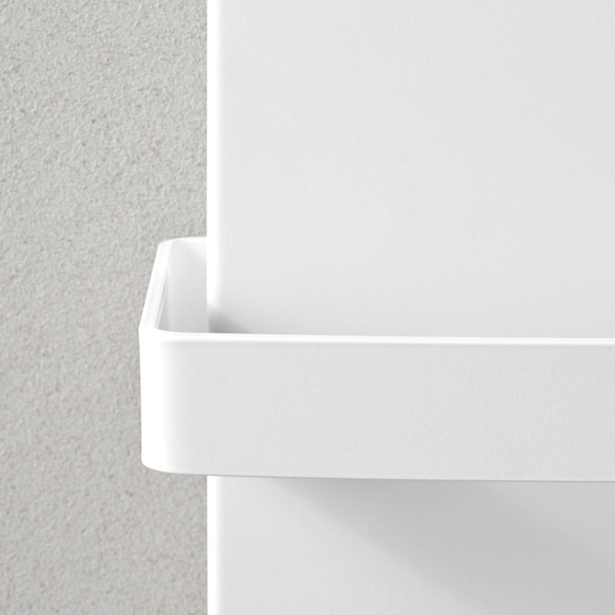 white plate radiator detail ice bathroom caleido