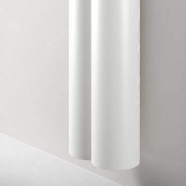 détail radiateur blanc ottolungo kaleido