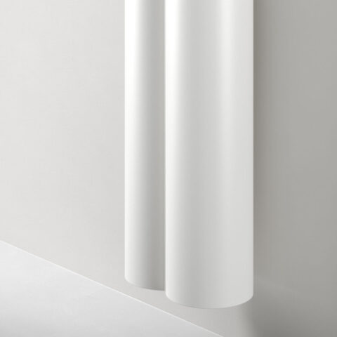 détail radiateur blanc ottolungo kaleido