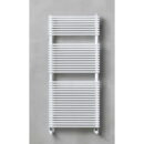 white colored towel warmer colibrì caleido