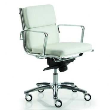 Chaise de bureau opérative Luxy Light 18000 blanc