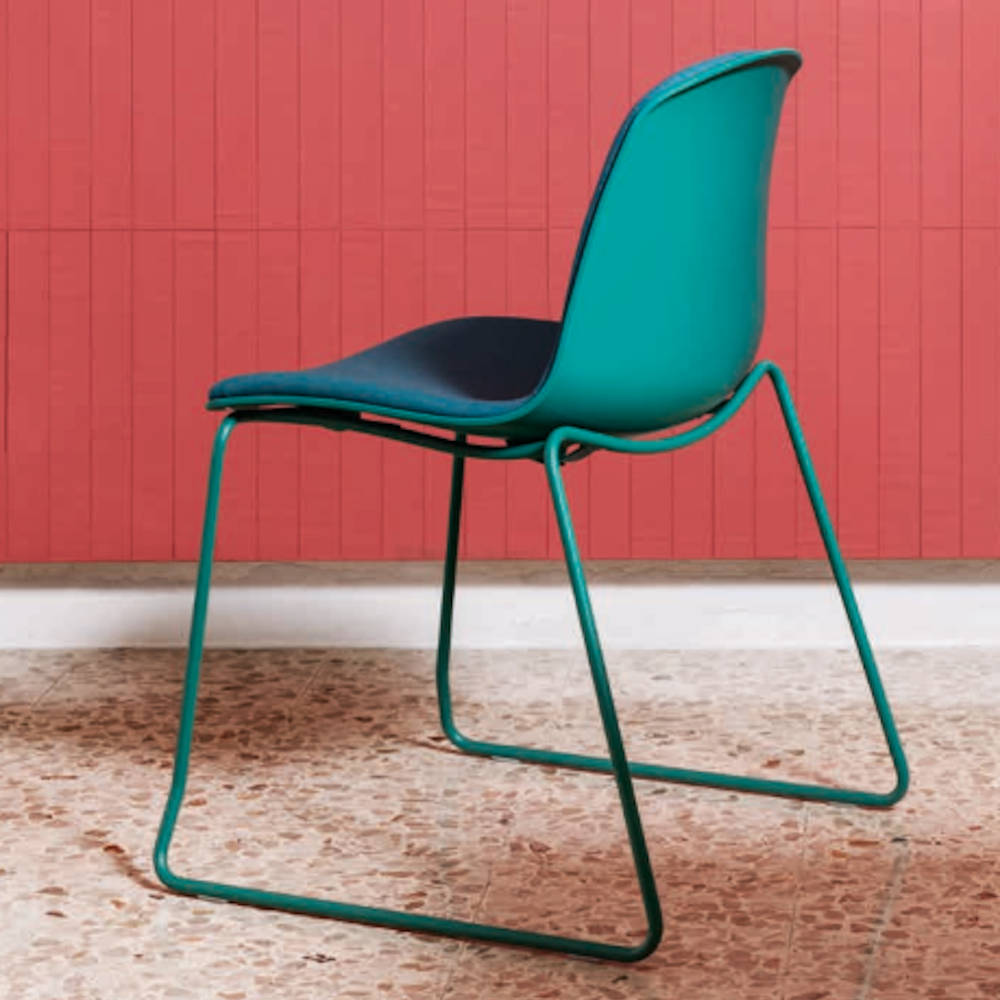 office home office chair upholstered in colored luxy era