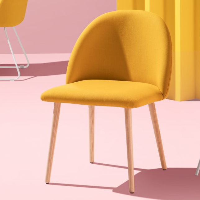 meeting chair with wooden legs bloom s luxy