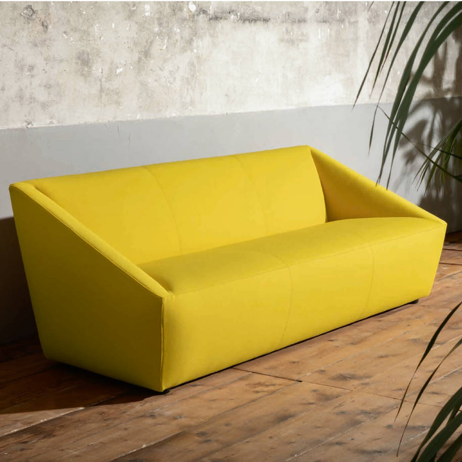 3-Sitzer-sofa farbig amarcord luxy