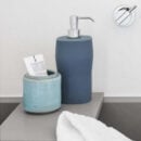 distributeur de savon gel en polyuréthane bleu grace geelli