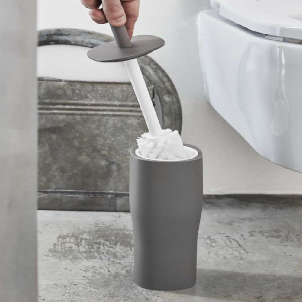 colorful polyurethane gel toilet brush holder detail grace geelli