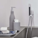 polyurethane gel bath soap dispenser re di bolle geelli