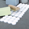 lebolle s geelli porte-savon en gel de polyuréthane blanc