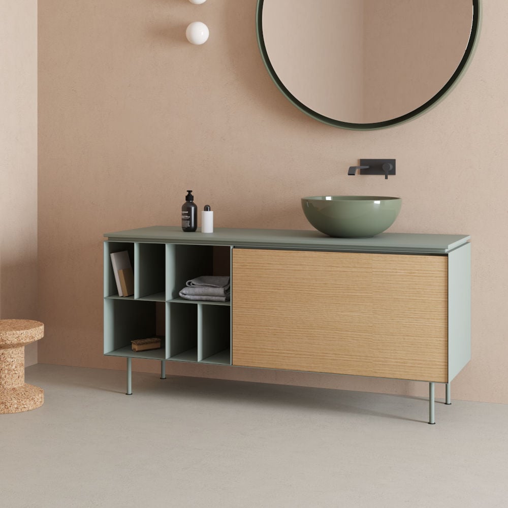 Mobile bagno da terra con piedini Absolut ▷ in offerta su Garnero  Arredamenti