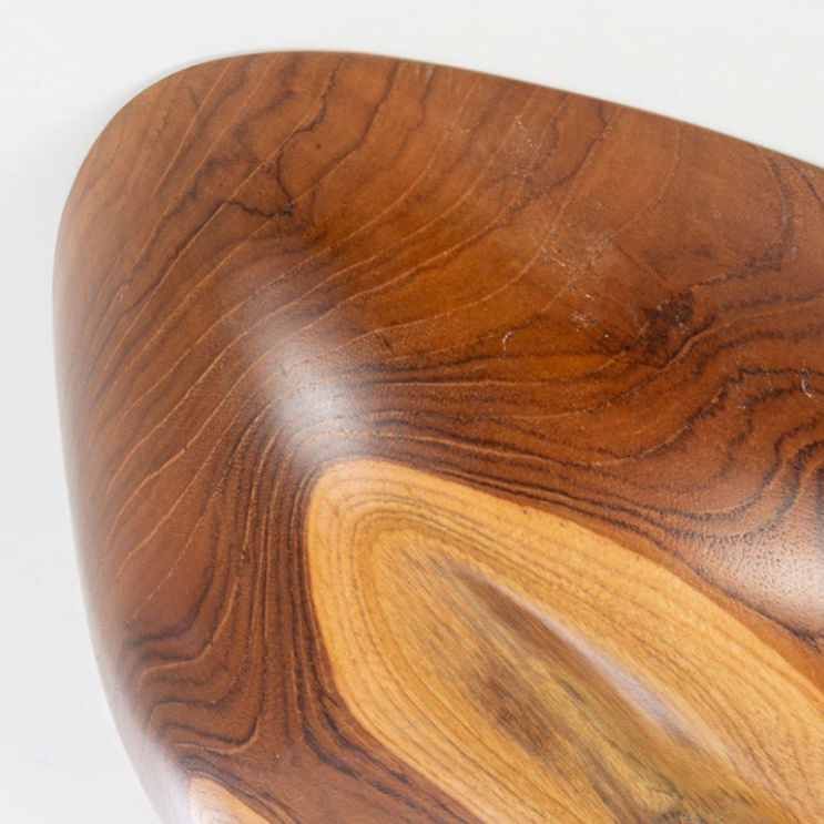 countertop washbasin teak wood sodo cipi detail