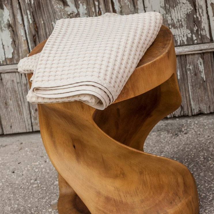 solid wood stool suar bathroom twister cipi