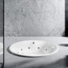 london eye relax design built-in resin whirlpool