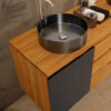 teak wood bathroom cabinet detail pintu 150 cipi