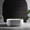 vasca da bagno bianca freestanding horizon relax design