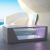 baignoire de chromothérapie aqua relax design