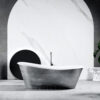 Freistehende Aluminium-Badewanne nail relax design