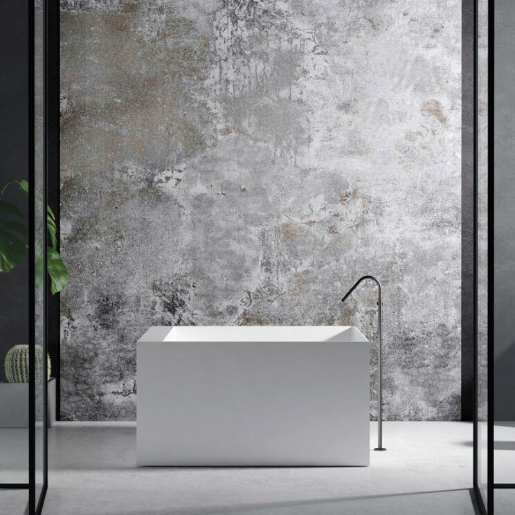 vasca da bagno freestanding bianca essequadro relax design