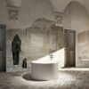vasca da bagno freestanding luxolid dettaglio circular relax design