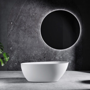 vasca da bagno freestanding luxolid leafy relax design