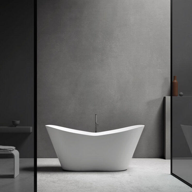 vasca da bagno freestanding luxolid volo relax design