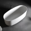 luxolid weiß matt freistehende badewanne marechiaro relax design