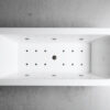 acryl-badewanne detail whirlpool laqua relax design