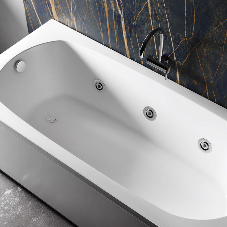 vasca da bagno acrilico idromassaggio dettaglio capri relax design